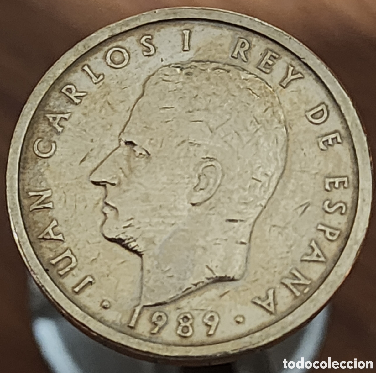 Monedas Juan Carlos I: Lote 2 Monedas 100 Pesetas Juan Carlos I (A&ntilde;os 1988 y 1989)