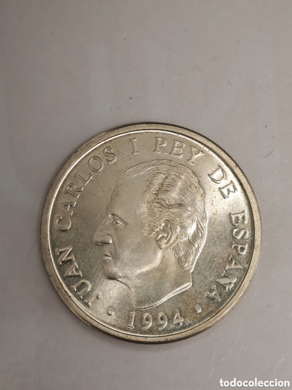 Monedas Juan Carlos I: 2000 pesetas asamblea Madrid plata.