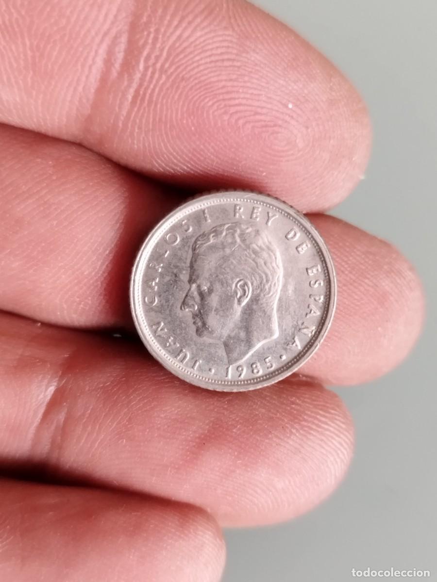 Monedas Juan Carlos I: Moneda 10 pesetas de Espa&ntilde;a de la &eacute;poca de Juan Carlos I 1985.