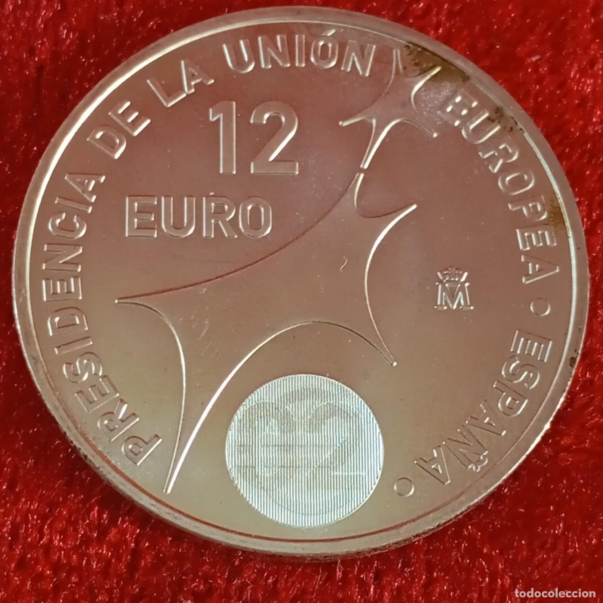 Monedas Juan Carlos I: PRESIDENCIA DE LA UNI&Oacute;N EUROPEA - ESPA&Ntilde;A - 2002 - 12 EUROS - JUAN CARLOS I SOFIA - SIN CIRCULAR / 10