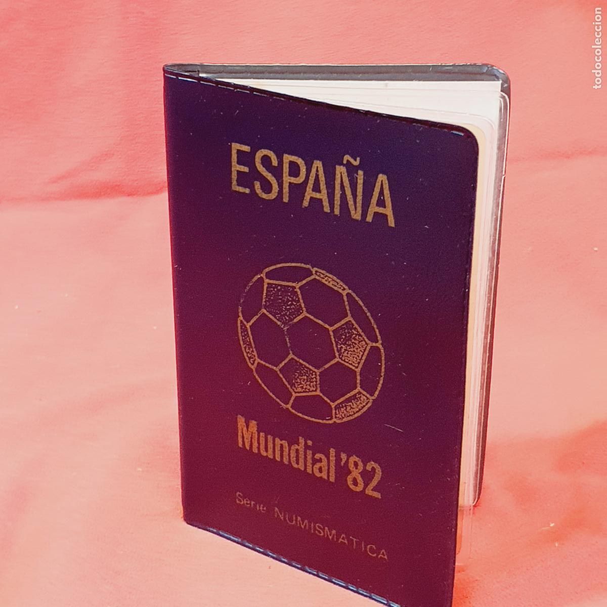 Monedas Juan Carlos I: CARTERA NUMISM&Aacute;TICA-MUNDIAL 82 *81-ESPA&Ntilde;A-NUEVA-VER FOTOGRAF&Iacute;AS.