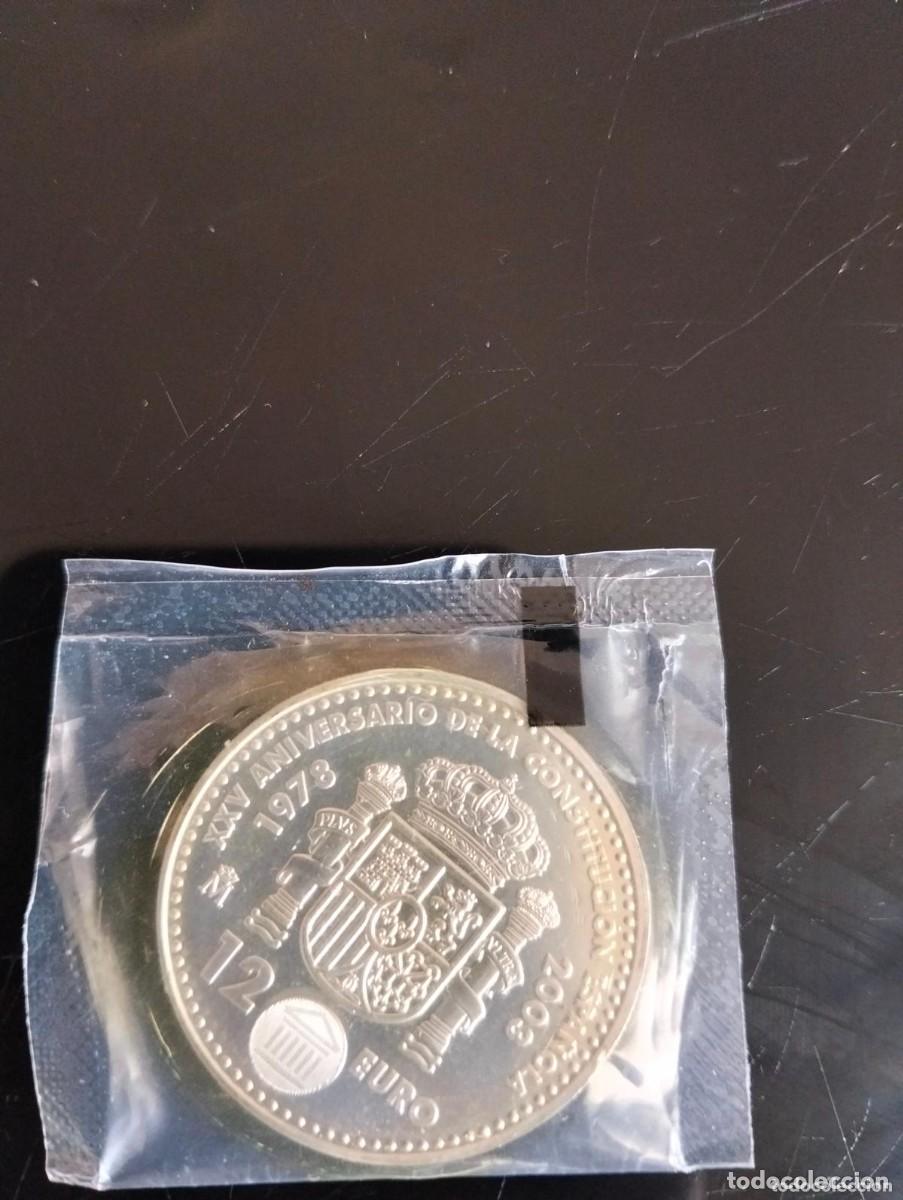 Monedas Juan Carlos I: MONEDA DE 12 EUROS DEL A&Ntilde;O 2003 PLATA PRECINTADA