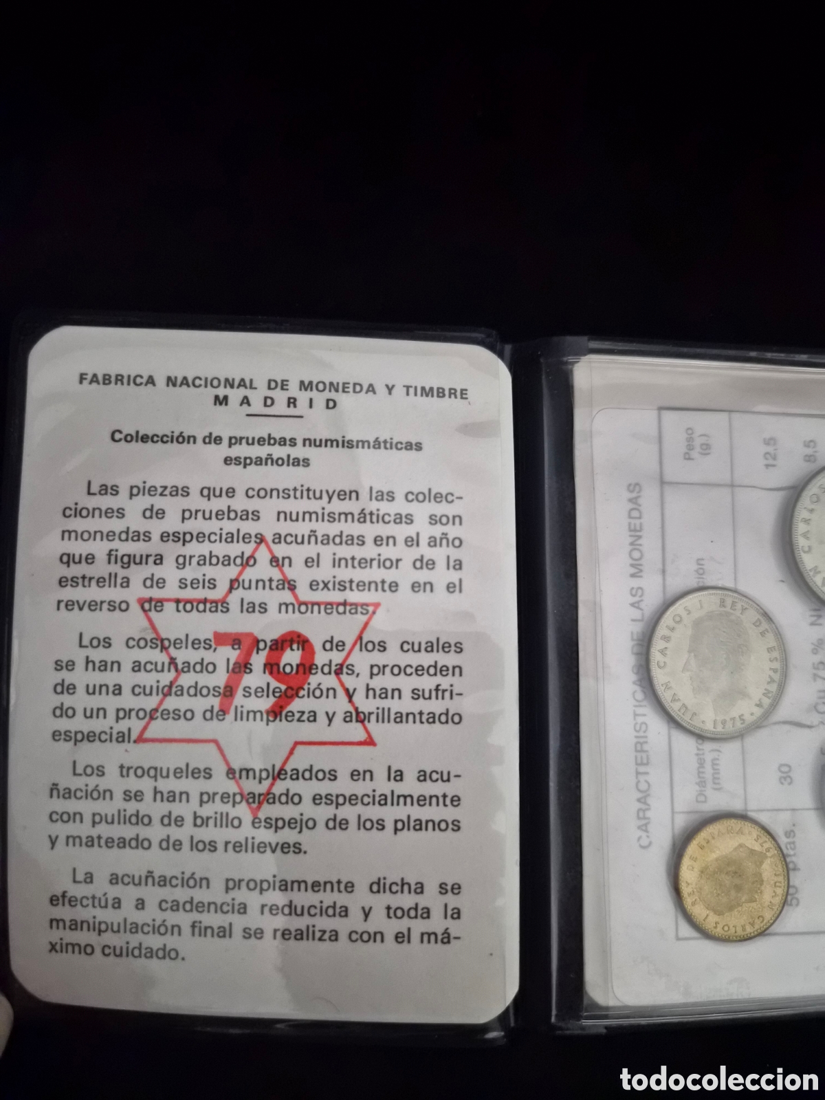 Monedas Juan Carlos I: Cartera monedas Juan Carlos I
