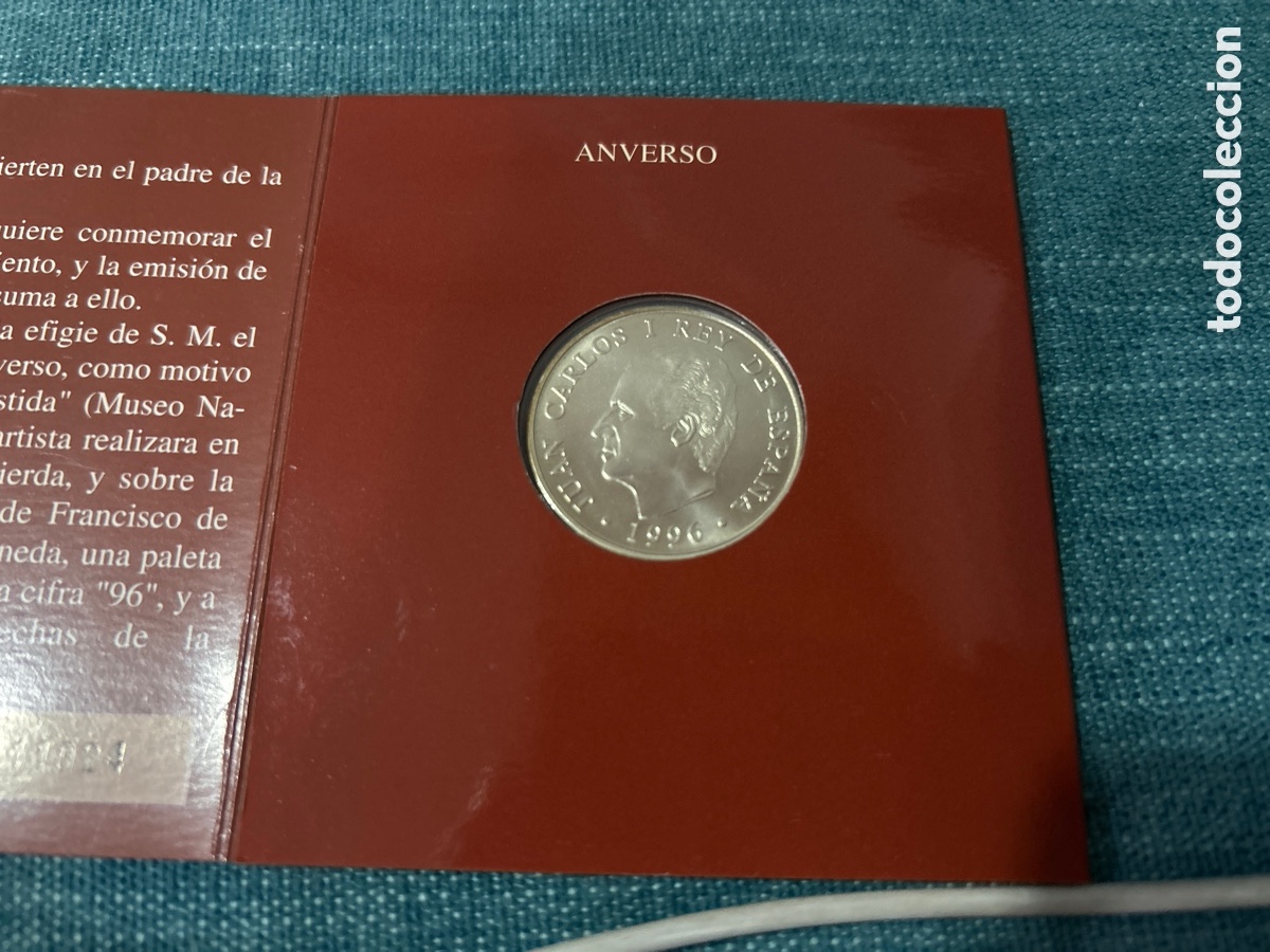 Monedas Juan Carlos I: 2000 pesetas de Goya