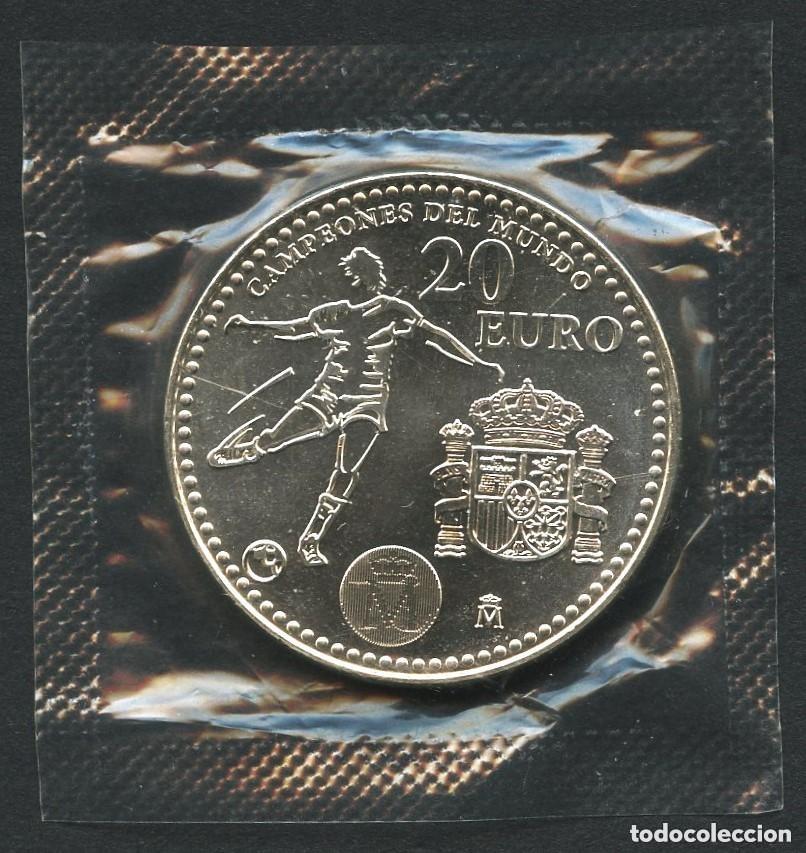 Monedas Juan Carlos I: MONEDA DE 20 EUROS DEL A&Ntilde;O 2010 PLATA PRECINTADA