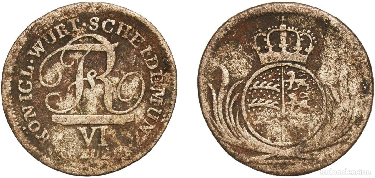 Monedas Juan Carlos I: 6 Kreuzers - Frederick I 1808 - 1814