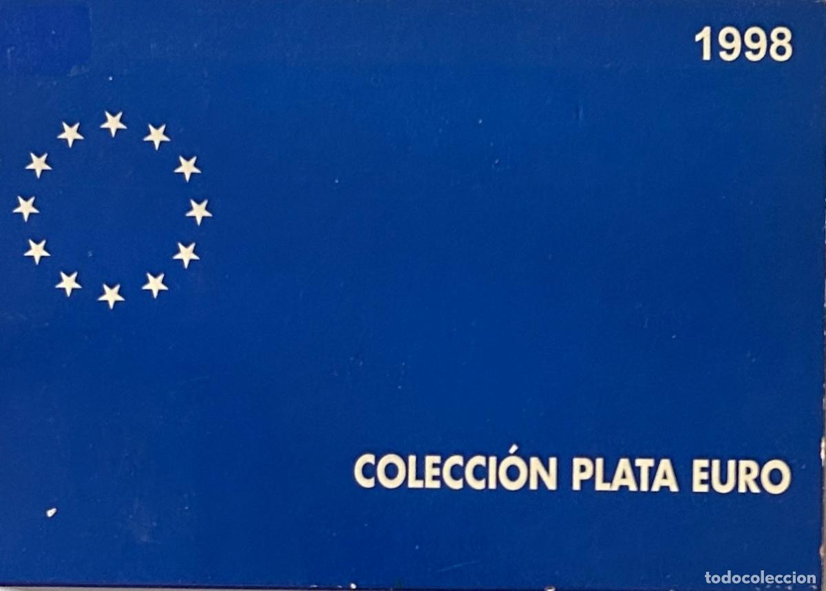 Monedas Juan Carlos I: CREXP751 ESTUCHE 3 MONEDAS FNMT 1998 COLECCI&Oacute;N PLATA EURO INCLUYE CERTIFICADOS