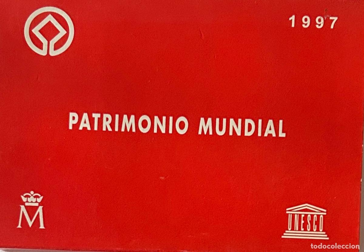 Monedas Juan Carlos I: CREXP752 ESTUCHE 5 MONEDAS FNMT 1997 COLECCI&Oacute;N PATRIMONIO MUNDIAL INCLUYE CERTIFICADOS