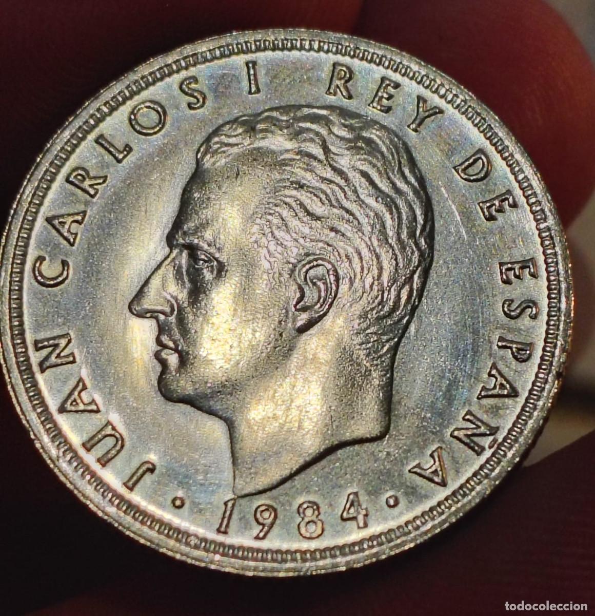 Monedas Juan Carlos I: XS- JUAN CARLOS I 1984 50 Pesetas Dif&iacute;cil y Barata !!!