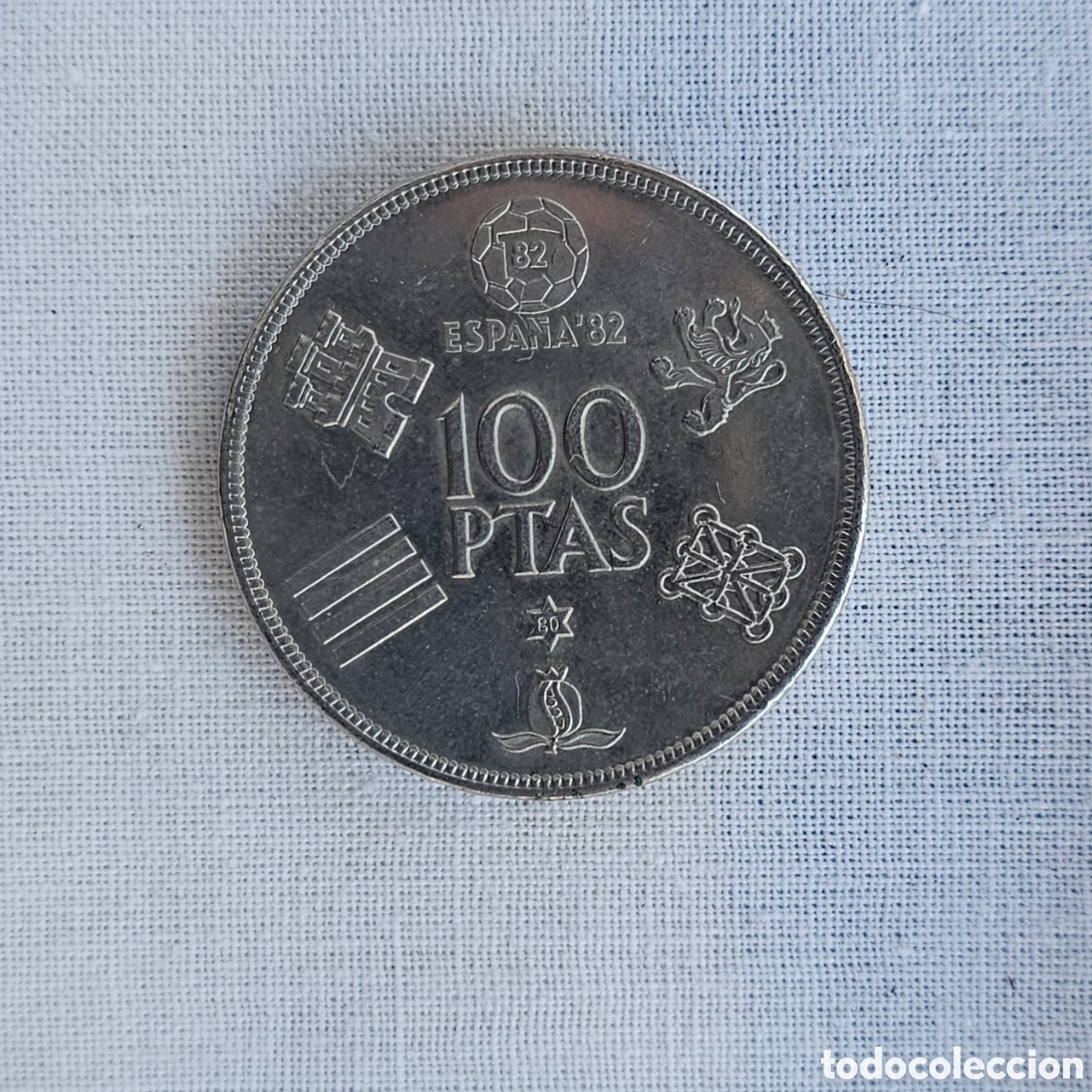 Monedas Juan Carlos I: 100 PESETAS Mundial de F&uacute;tbol Espa&ntilde;a 82.