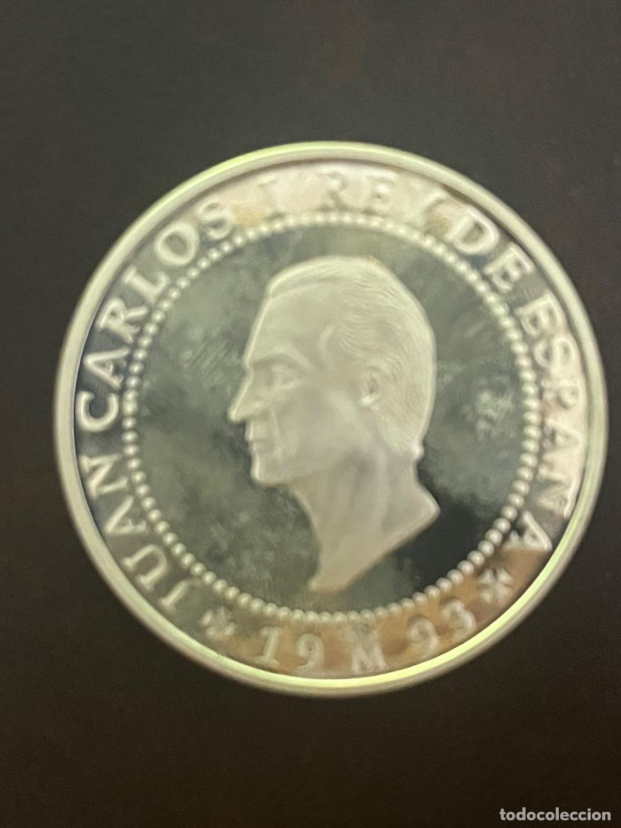 Monedas Juan Carlos I: A&ntilde;o Santo Jacobeo. 1993. 2000 pesetas de plata.