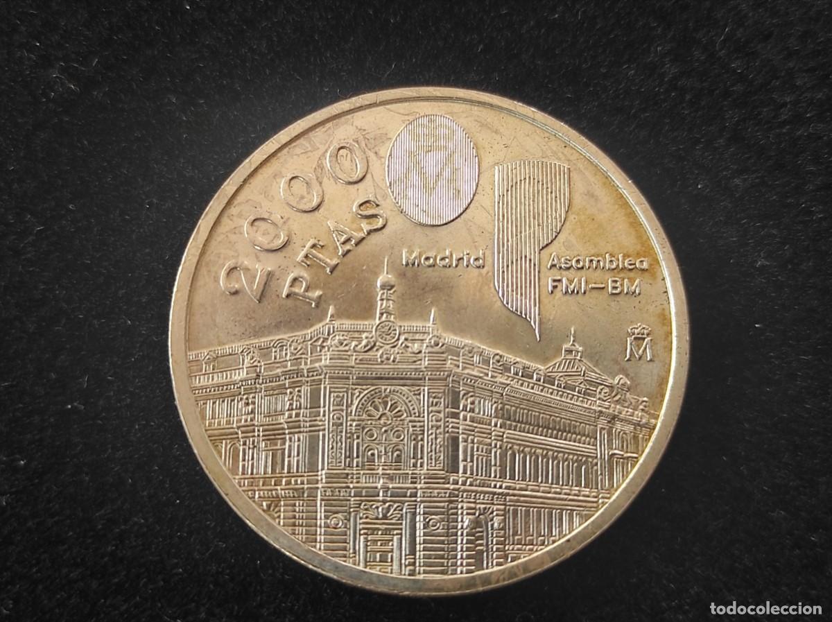 Monedas Juan Carlos I: 2000 pesetas 1994 Asamblea FMI-BM Madrid &ndash; Plata 925 &ndash; Juan Carlos I