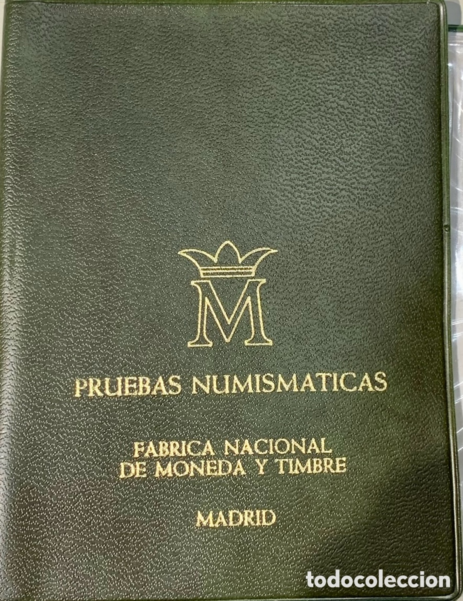 Monedas Juan Carlos I: Cartera Pruebas Numismaticas. 1977. F&aacute;brica Nacional de Moneda y Timbre. Madrid.
