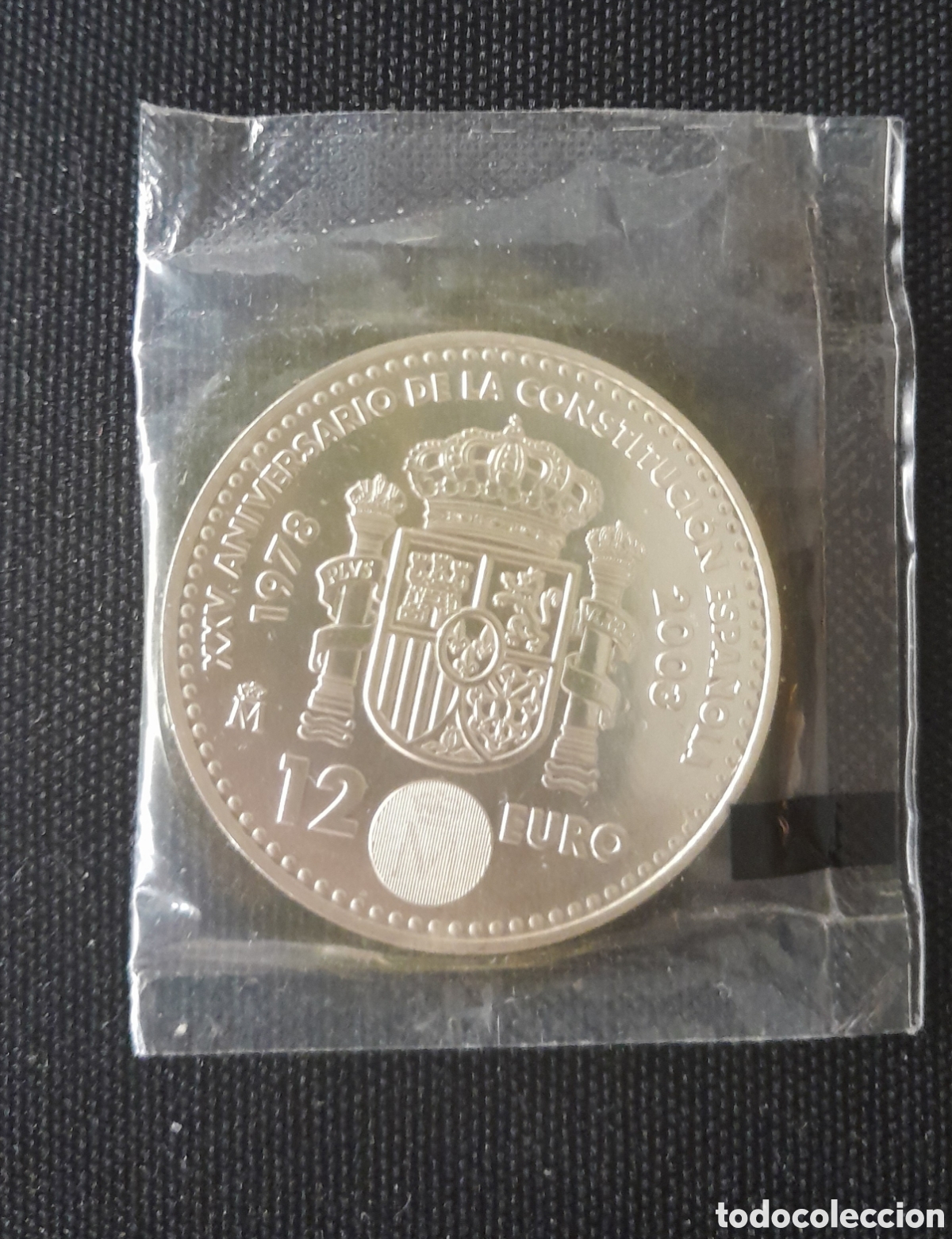 Monedas Juan Carlos I: Moneda plata 12 euros, 2003