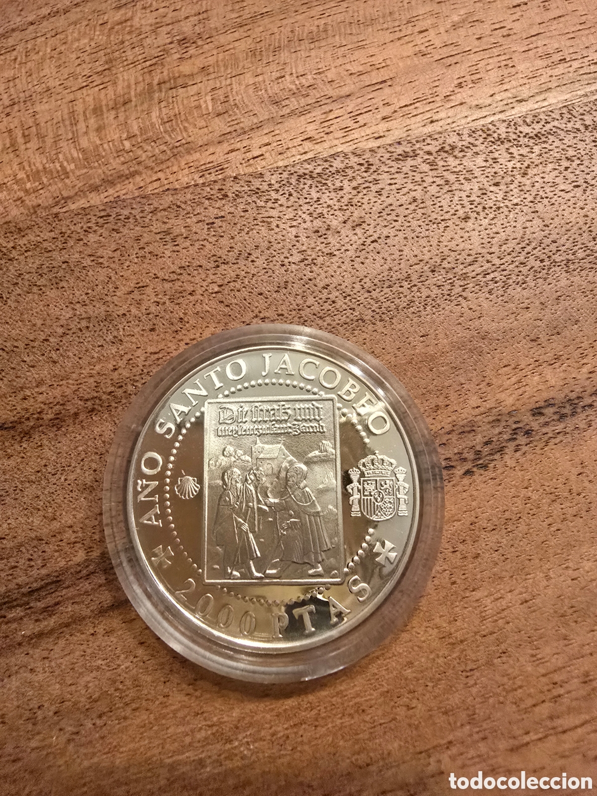 Monedas Juan Carlos I: Moneda conmemorativa del A&ntilde;o Santo Jacobeo 1993