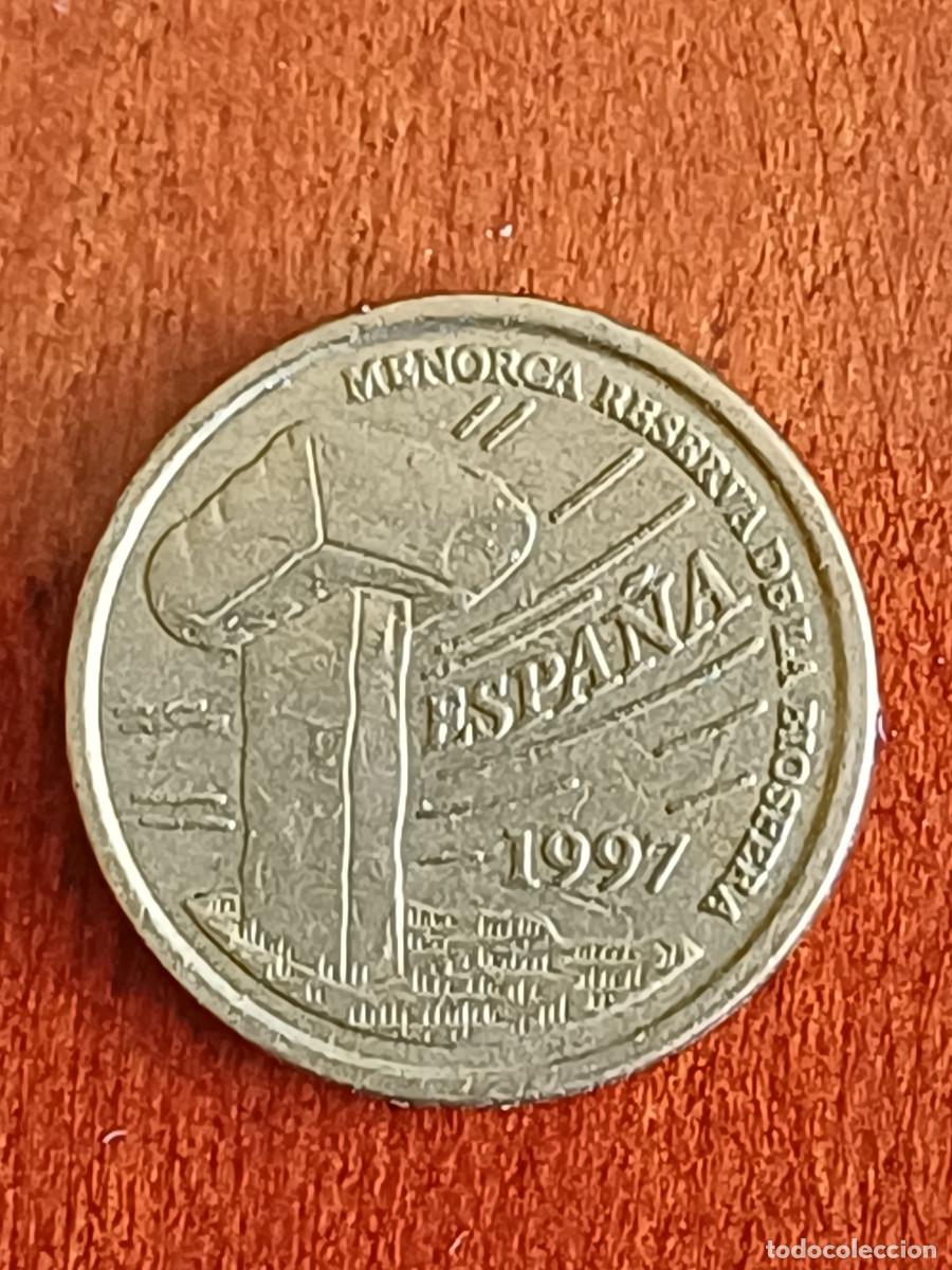 Monedas Juan Carlos I: 5 pesetas Islas Baleares de 1997. En perfecto estado.