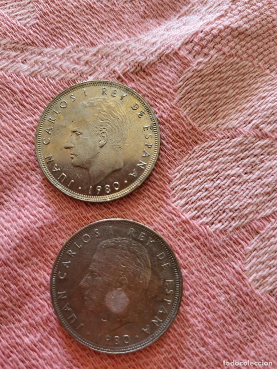 Monedas Juan Carlos I: Lote 2 monedas 25 Pts Espa&ntilde;a Mundial 82