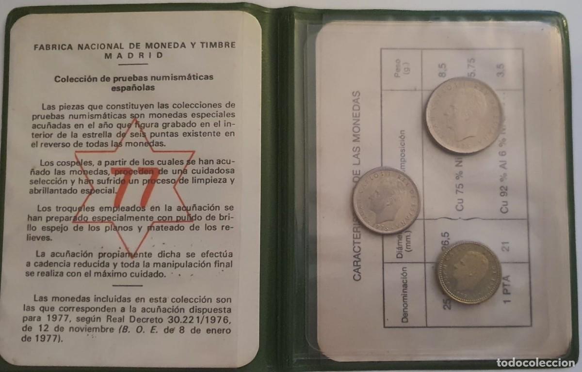 Monedas Juan Carlos I: LOTE 6 CARTERAS FNMT PRUEBAS NUMISM&Aacute;TICAS ESPA&Ntilde;OLAS