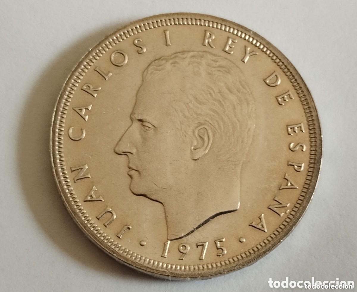 Monete Juan Carlos I: MONEDA DE 50 PESETAS JUAN CARLOS I 1975 ESTRELLA 80 SIN CIRCULAR