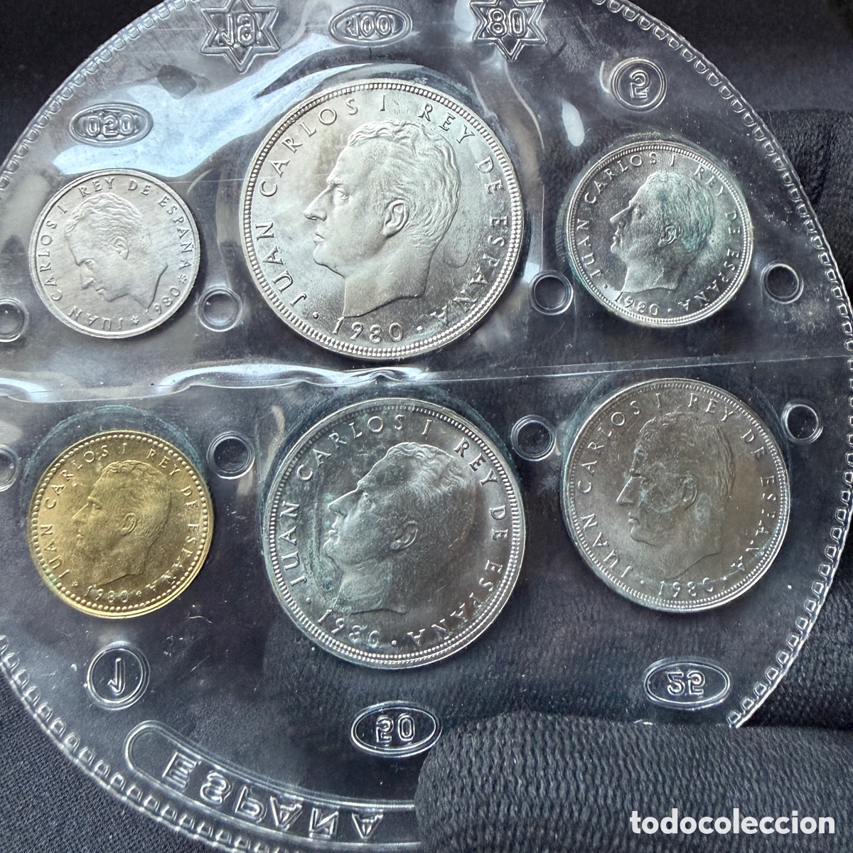 Coins Juan Carlos I: Lote pesetas Mundial Espa&ntilde;a 82