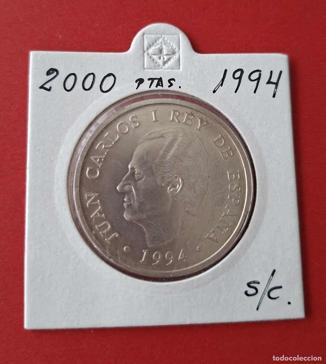 Monedas Juan Carlos I: Moneda de plata 2000 ptas. 1994