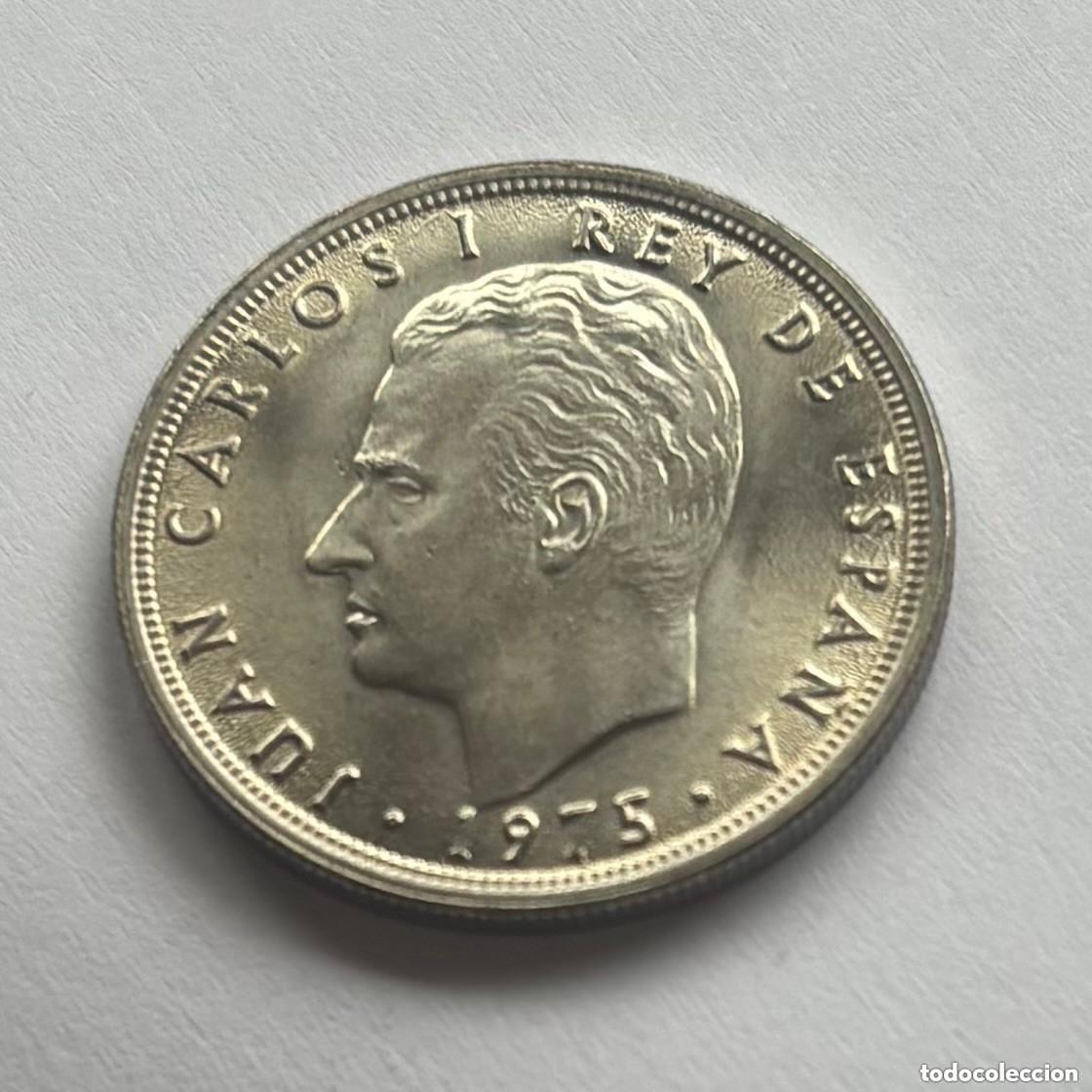 Coins Juan Carlos I: MONEDA DE 5 PESETAS JUAN CARLOS I 1975 ESTRELLA 77 SIN CIRCULAR