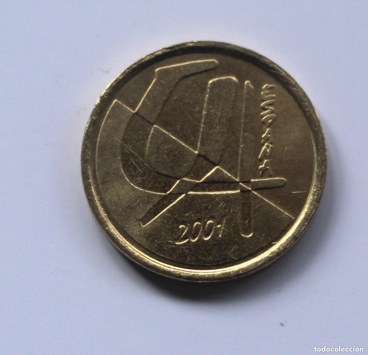 Coins Juan Carlos I: MONEDA DE 5 PESETAS JUAN CARLOS I 2001 SIN CIRCULAR