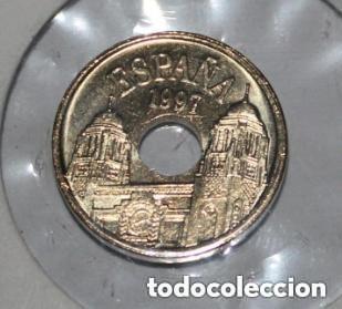 Moedas Juan Carlos I: MONEDA DE 25 PESETAS JUAN CARLOS I 1997 &rdquo; MELILLA &rdquo; SIN CIRCULAR