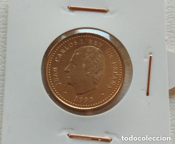 Monete Juan Carlos I: MONEDA DE 100 PESETAS JUAN CARLOS I A&Ntilde;O 1999 SIN CIRCULAR FLOR DE LIS ANVERSO