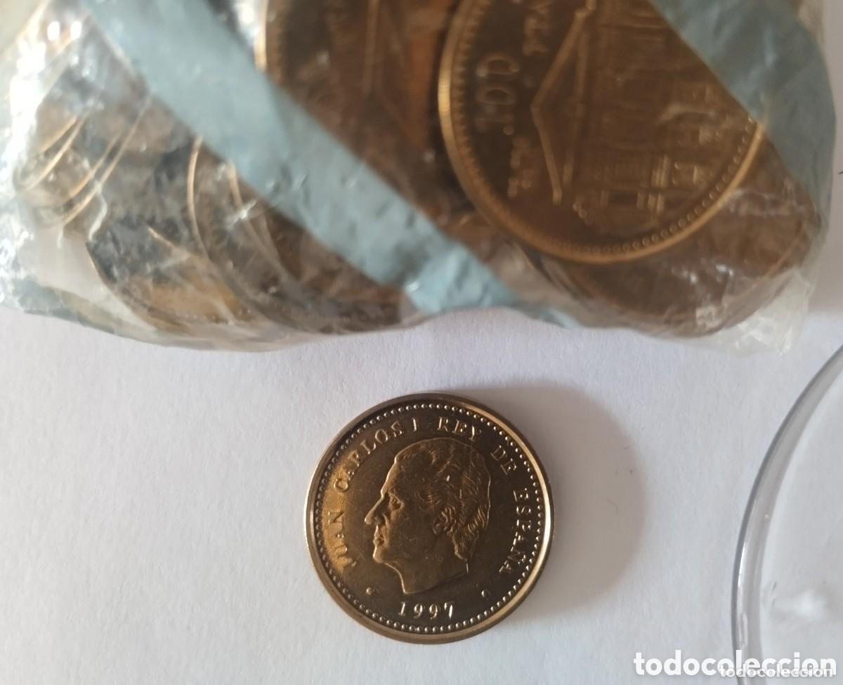 Monete Juan Carlos I: MONEDA DE 100 PESETAS JUAN CARLOS I A&Ntilde;O 1997 SIN CIRCULAR FLOR DE LIS REVERSO
