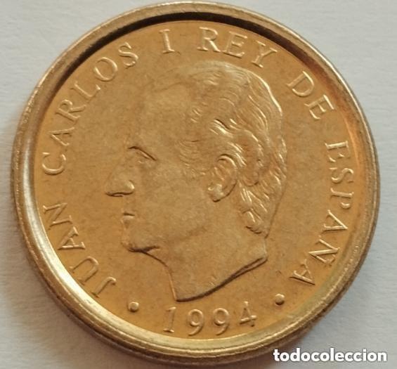 Monete Juan Carlos I: MONEDA DE 100 PESETAS JUAN CARLOS I A&Ntilde;O 1994 SIN CIRCULAR FLOR DE LIS ANVERSO