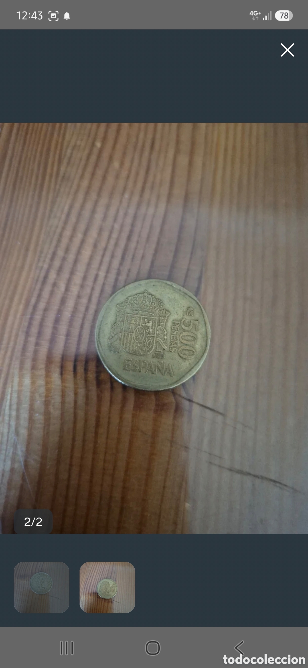 Monedas Juan Carlos I: Moneda 500 pesetas juan carlos