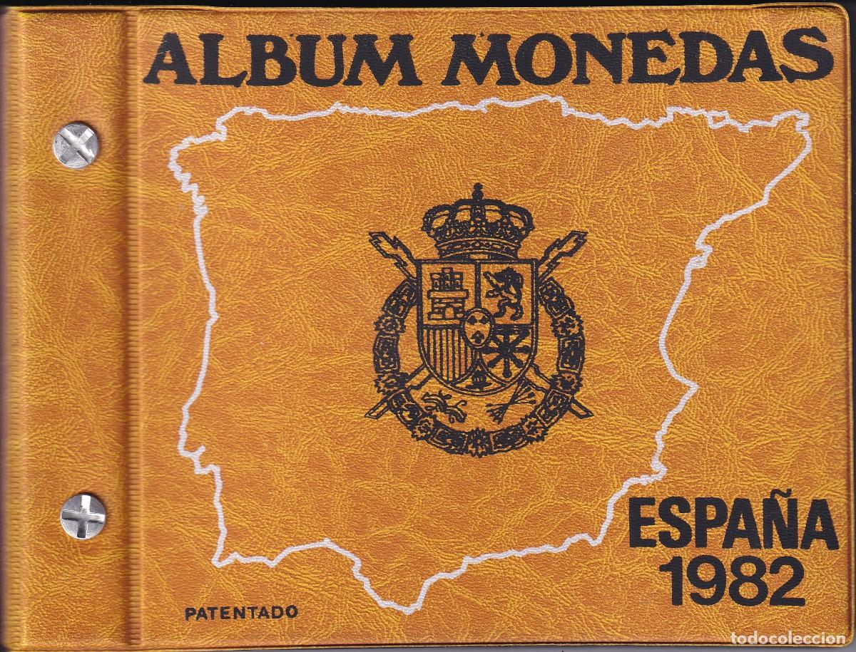 M&uuml;nzen unter Juan Carlos I: CARTERA CON 14 MONEDAS DEL MUNDIAL DE FUTBOL ESPA&Ntilde;A'82 DEL A&Ntilde;O 1980** ESTRELLAS 80-81-82