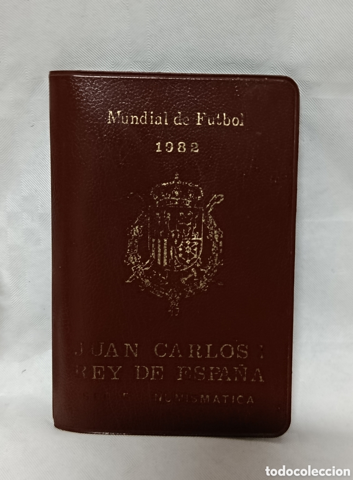 M&uuml;nzen unter Juan Carlos I: CARTERA NUMISMATICA SERIE MUNDIAL DE FUTBOL 1982 ESTRELLA 80