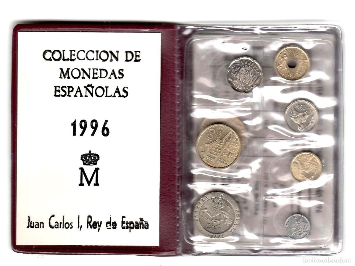 Monedas Juan Carlos I: CARTERA MONEDAS ESPA&Ntilde;A 1996 - Foto 3
