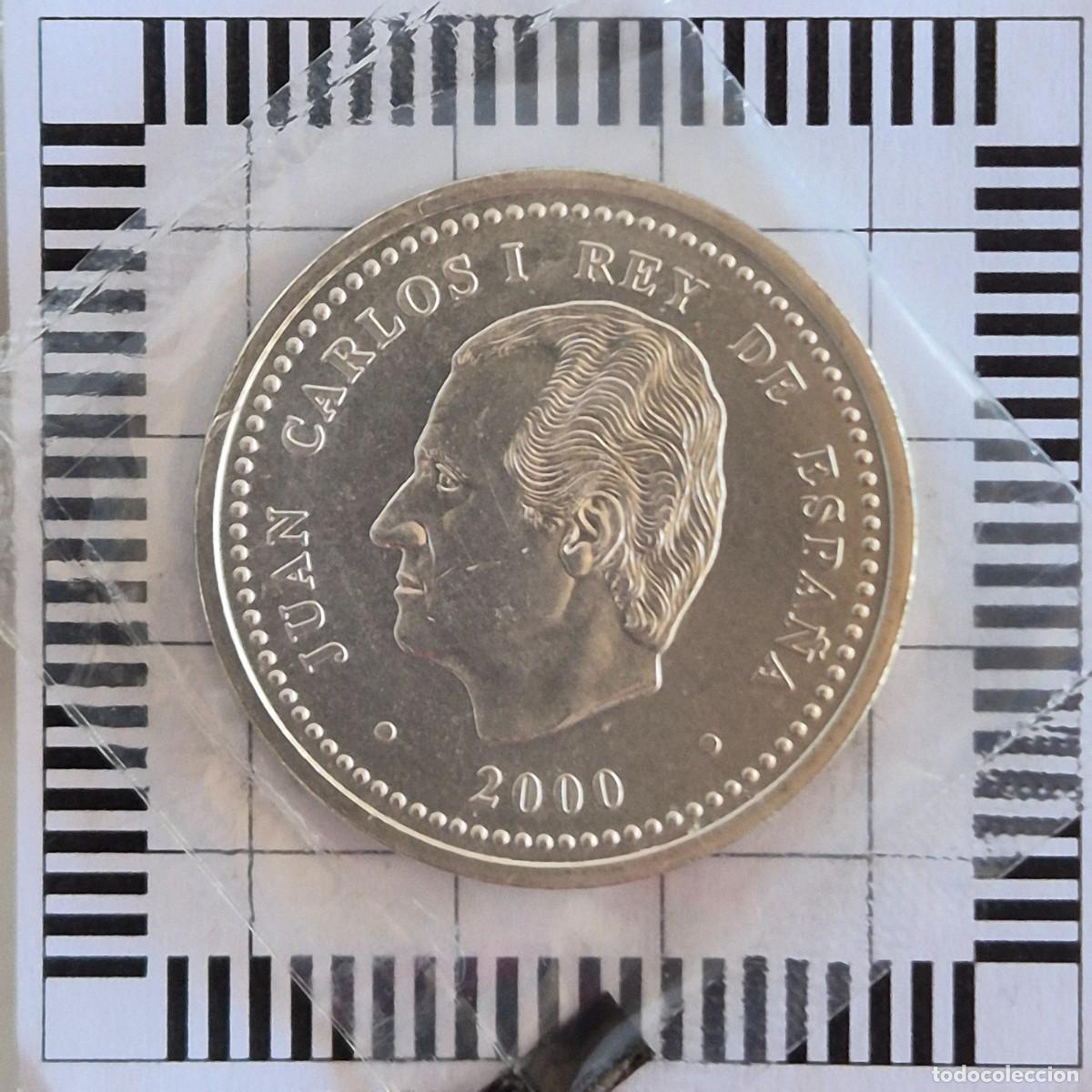 Monete Juan Carlos I: JUAN CARLOS I, 2000 PESETAS 2000. (KM#1015). (CARLOS I).