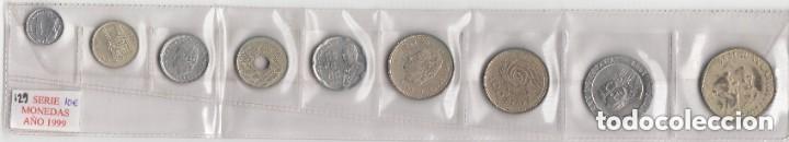 M&uuml;nzen unter Juan Carlos I: CRC0129 SERIE MONEDAS A&Ntilde;O ESPA&Ntilde;A 1999 9 VALORES SIN CIRCULAR
