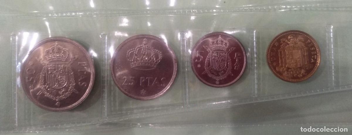 Monete Juan Carlos I: C1975 SERIE DE 4 MONEDAS ESPA&Ntilde;A 1975 ESTRELLA 79