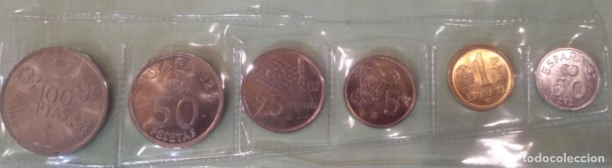 Monete Juan Carlos I: C1980 SERIE DE 6 VALORES MONEDA ESPA&Ntilde;A 1980 ESTRELLA 80