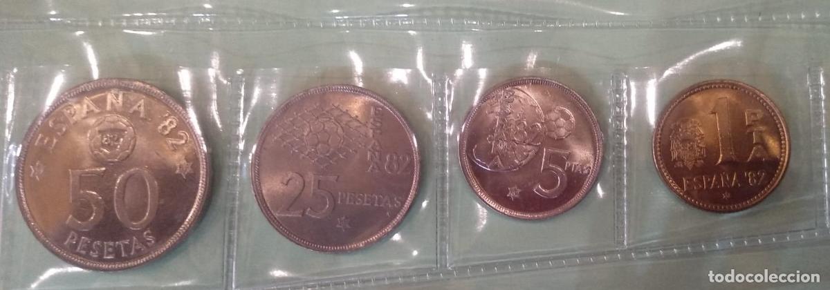 Coins Juan Carlos I: C1980 SERIE DE 4 VALORES MONEDAS ESPA&Ntilde;A 1980 ESTRELLA 82