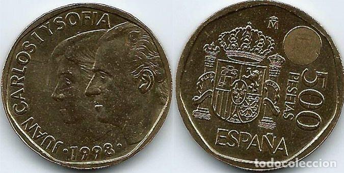 Coins Juan Carlos I: C1998 MONEDA ESPA&Ntilde;A 500 PESETAS 1998 SIN CIRCULAR