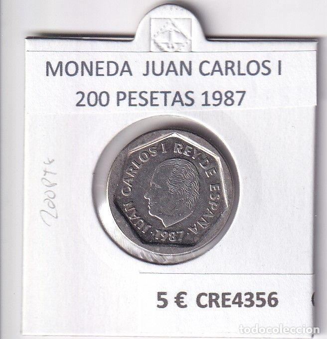 Monete Juan Carlos I: CRE4356 MONEDA ESPA&Ntilde;A JUAN CARLOS I 200 PESETAS 1987 SIN CIRCULAR