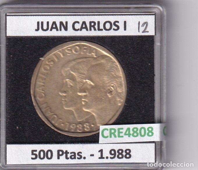 Monedas Juan Carlos I: CRE4808 MONEDA ESPA&Ntilde;A JUAN CARLOS I 500 PESETAS 1988