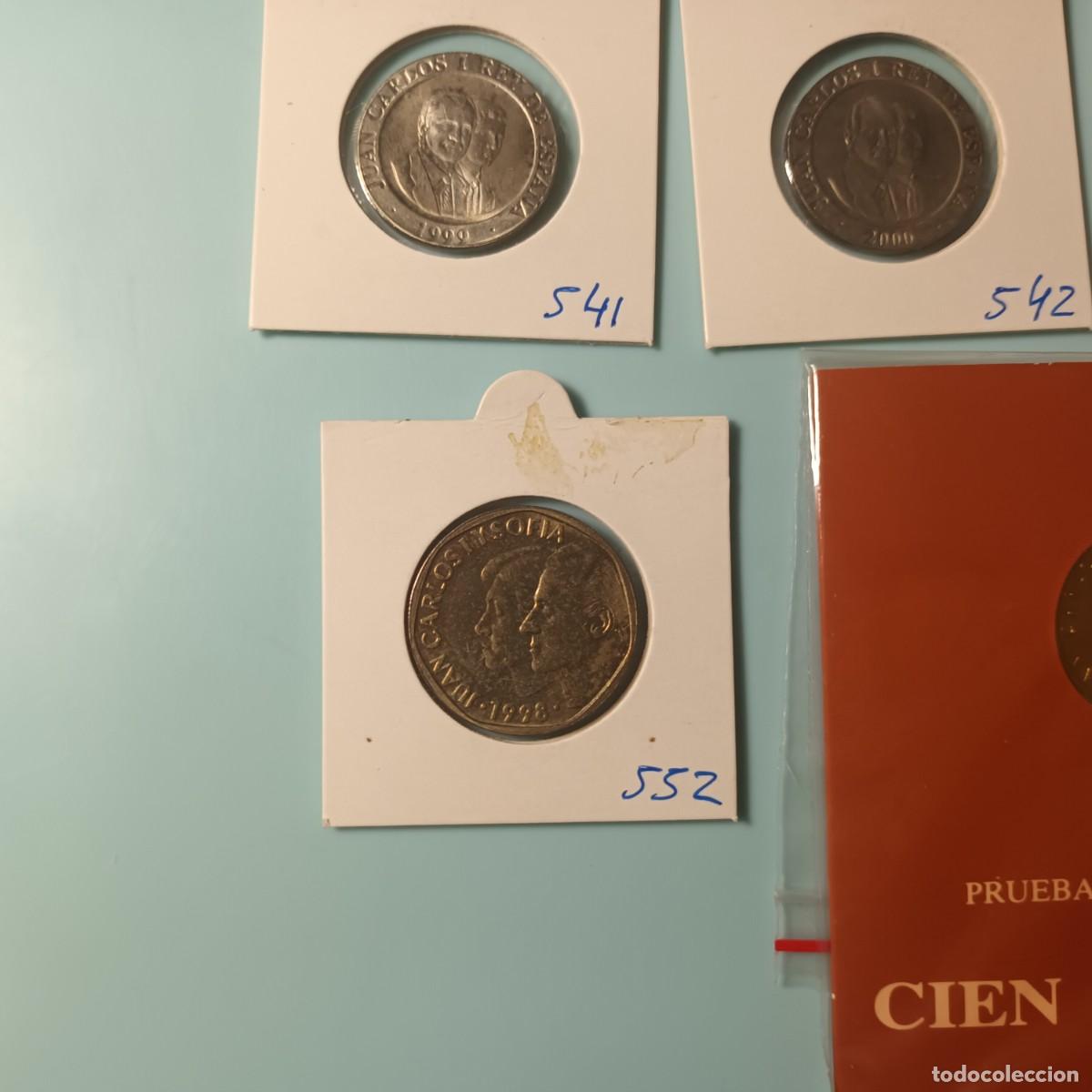 Monete Juan Carlos I: Monedas Juan Carlos I S/C Pts . Lote M-18