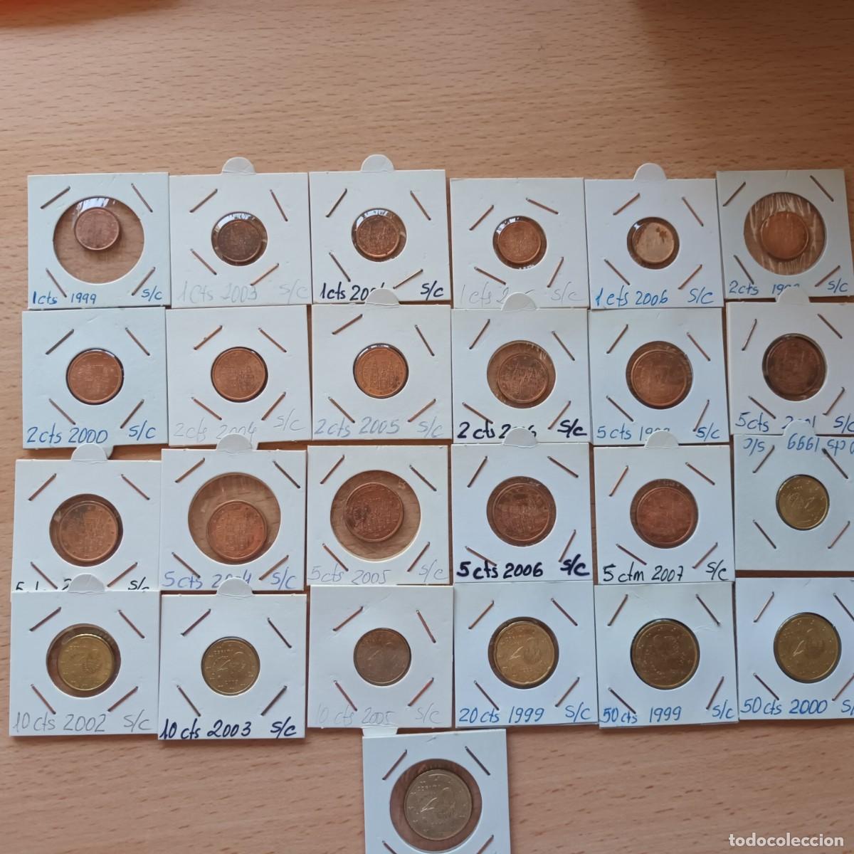 Monete Juan Carlos I: Monedas Juan Carlos I Euros S/C Lote M-21A - 1 y 2