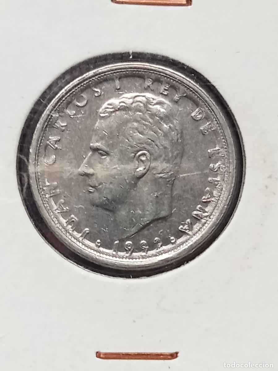 Monedas Juan Carlos I: JUAN CARLOS I 10 PESETAS 1992 ERROR CU&Ntilde;O DOBLADO LEYENDA REMARCADA SC-