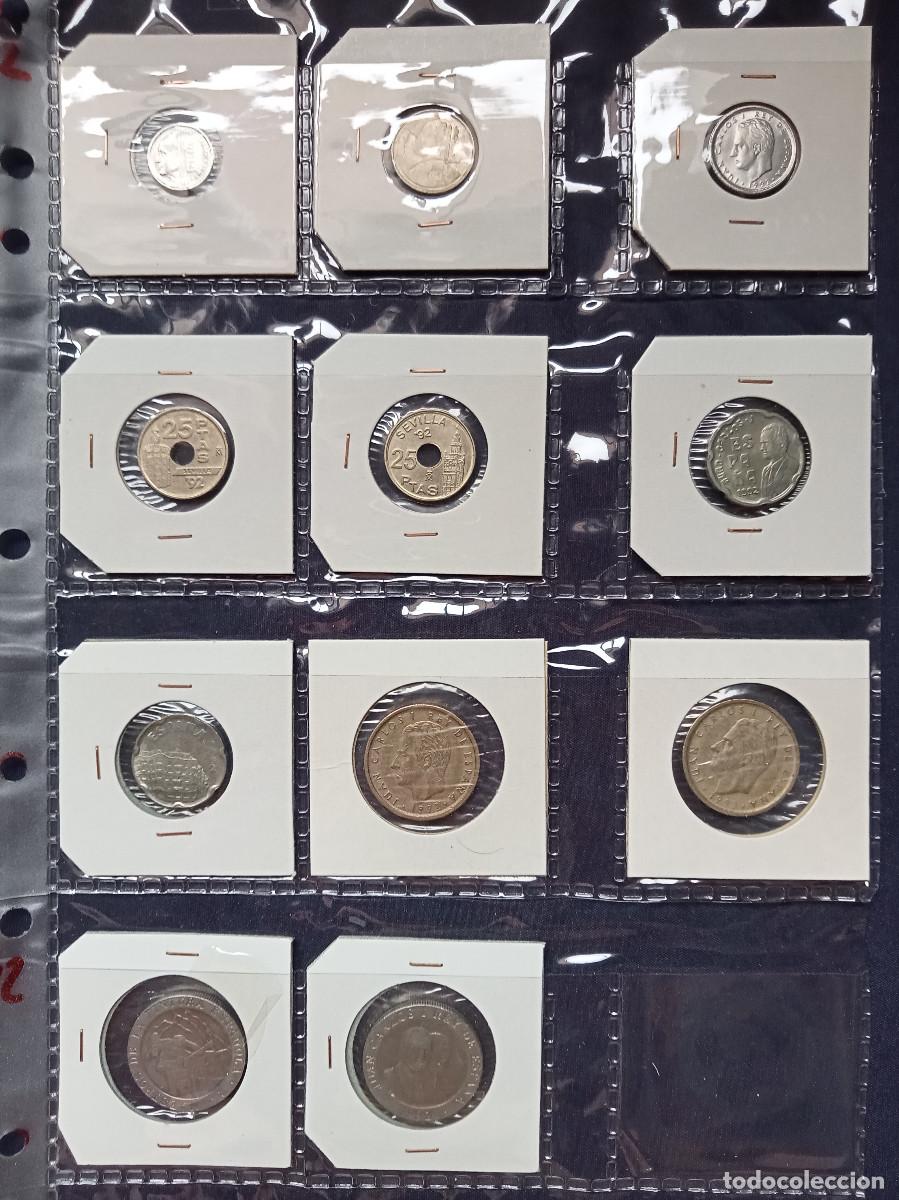 Monedas Juan Carlos I: JUAN CARLOS I SERIE COMPLETA 11 MONEDAS 1992 CIRCULADAS (MBC+)