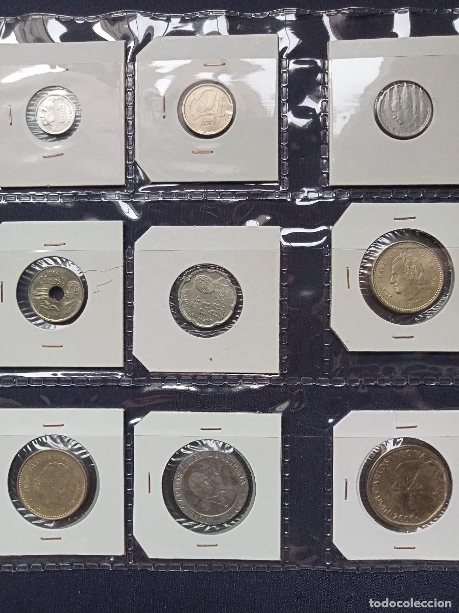 Monedas Juan Carlos I: JUAN CARLOS I SERIE COMPLETA 9 MONEDAS 2000 (EBC/EBC+)