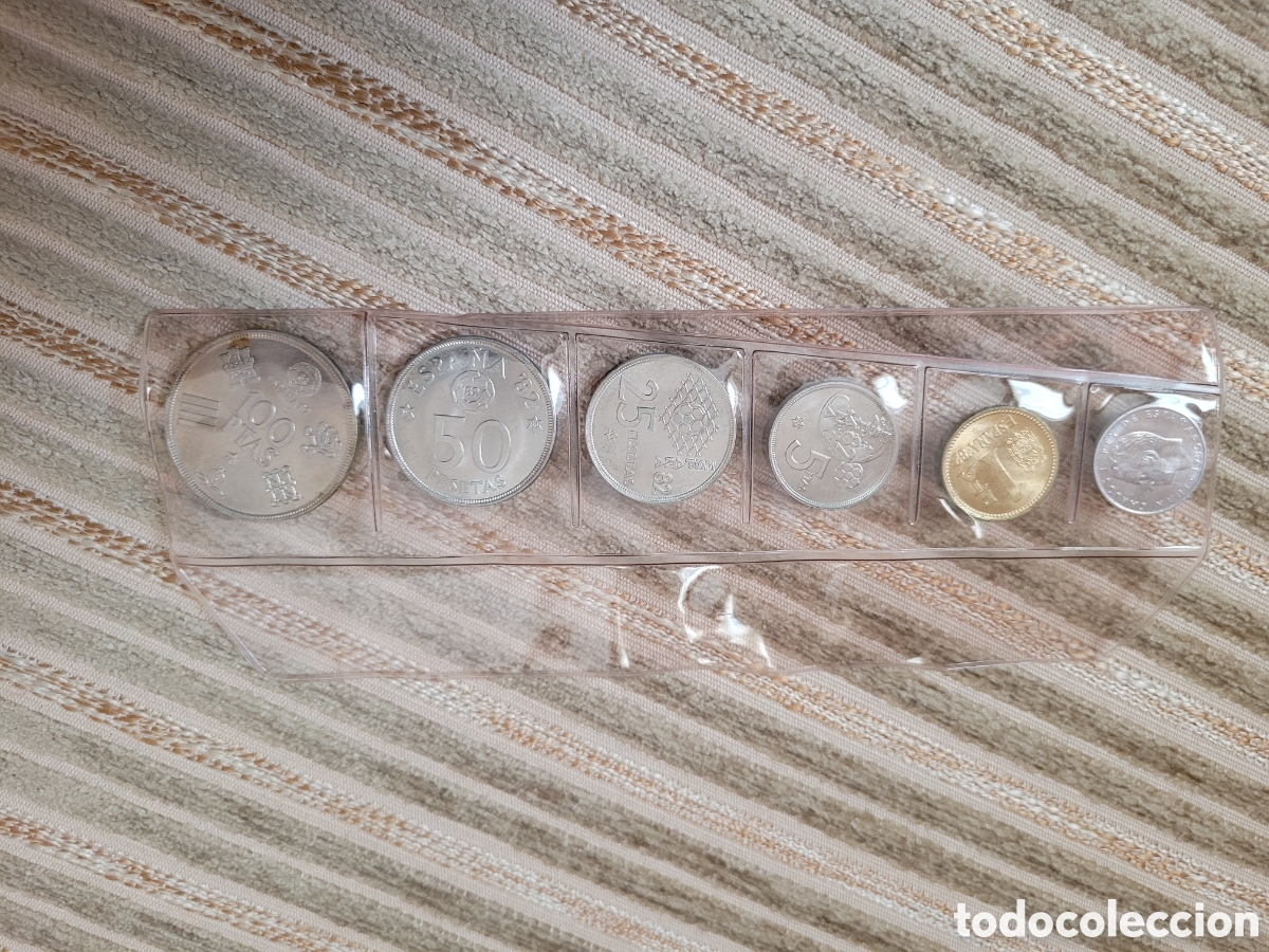 Monedas Juan Carlos I: PESETAS : JUEGO DE MONEDAS CONMEMORATIVAS DEL MUNDIAL'82 (de curso legal)