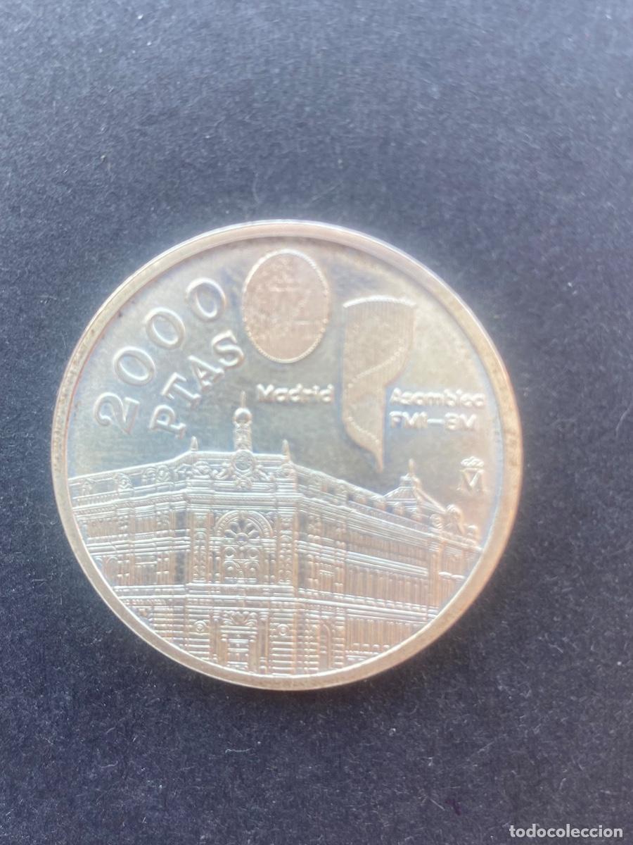 Monedas Juan Carlos I: Moneda de Espa&ntilde;a de plata de 1994. Asamblea FMI-BM